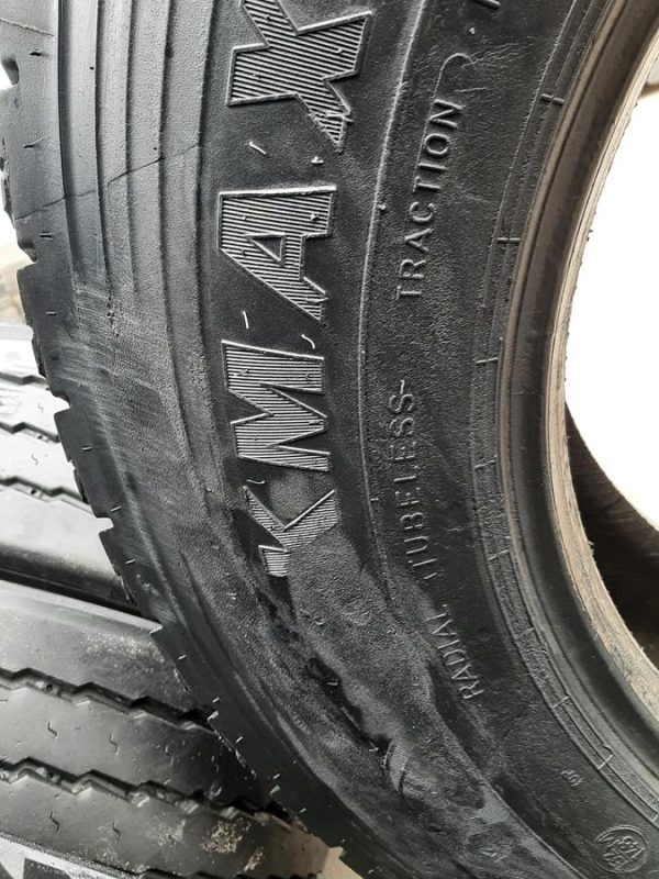 Opona używana ciężarowa 315/70R22.5 GOODYEAR KMAX 680zł C2437 - obrazek 16
