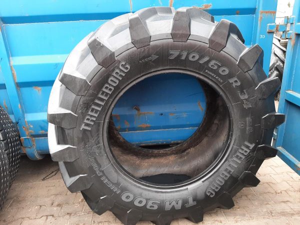 Opona używana rolnicza 710/60R34 TRELLEBORG TM900; 3800zł W4318 - obrazek 2