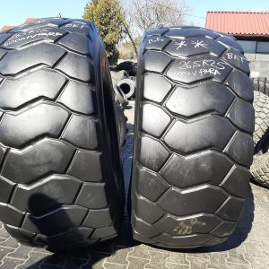 2x Opona używana przemysłowa 26.5R25 BKT EARTH MAX SR-30; 2700zł W4319