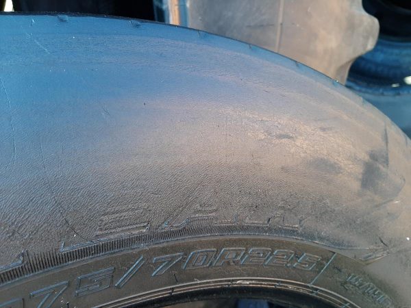 Opona używana ciężarowa 275/70R22.5 GOODYEAR KMAX S 400zł C2460 - obrazek 10