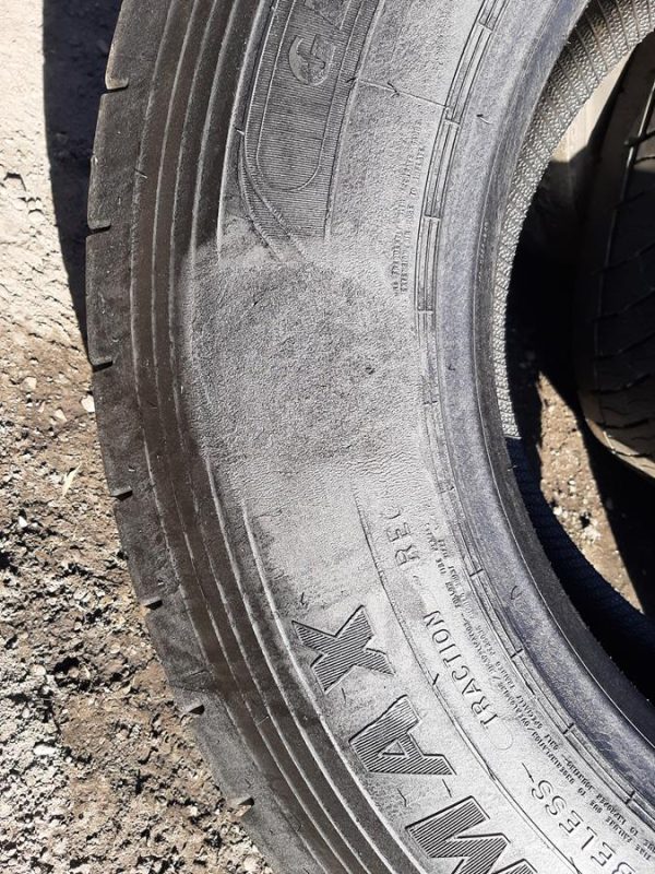 Opona używana ciężarowa 315/70R22.5 GOODYEAR KMAX D GEN-2 750zł C2461 - obrazek 7