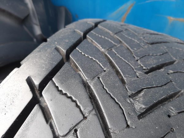 Opona używana ciężarowa 295/80R22.5 GOODYEAR K MAX D 600zł C2480 - obrazek 9