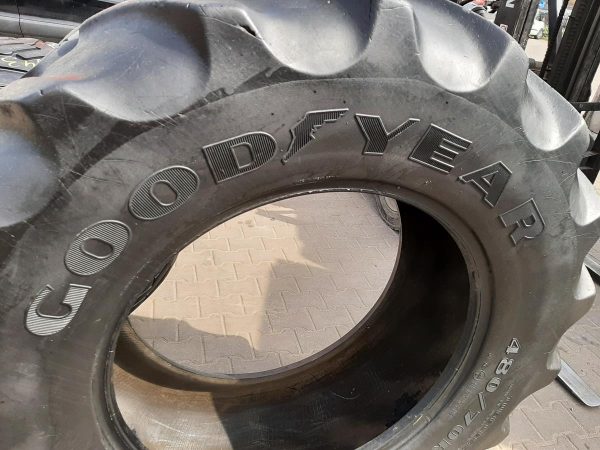 Opona używana rolnicza 480/70R30 GOODYEAR DT810; 500zł W4361 - obrazek 9