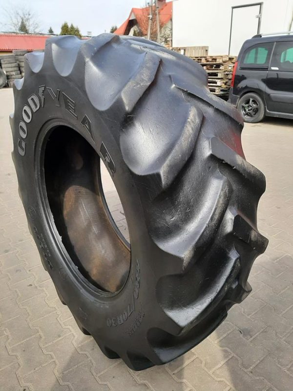 Opona używana rolnicza 480/70R30 GOODYEAR DT810; 500zł W4361 - obrazek 11