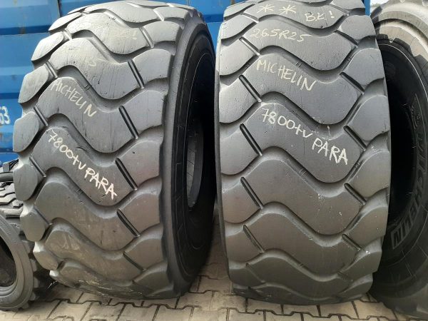 2x Opona używana przemysłowa 26.5R25 MICHELIN XHA2; 3900zł W4362