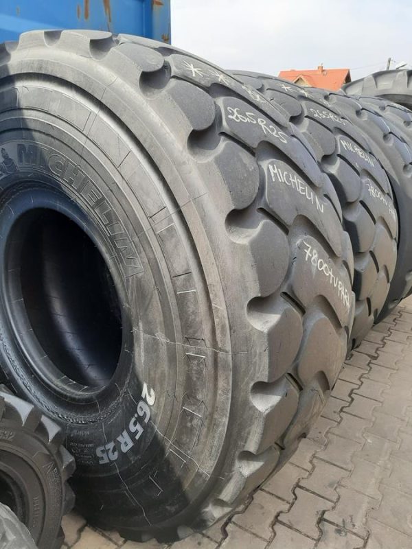 2x Opona używana przemysłowa 26.5R25 MICHELIN XHA2; 3900zł W4362 - obrazek 10