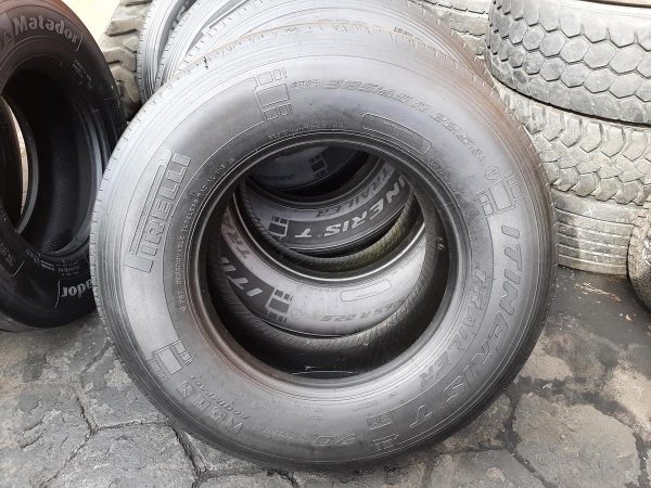 4x Opona używana ciężarowa 385/65R22.5 PIRELLI ITINERIS T90 250zł C2495 - obrazek 2