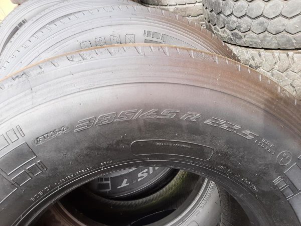 4x Opona używana ciężarowa 385/65R22.5 PIRELLI ITINERIS T90 250zł C2495 - obrazek 9