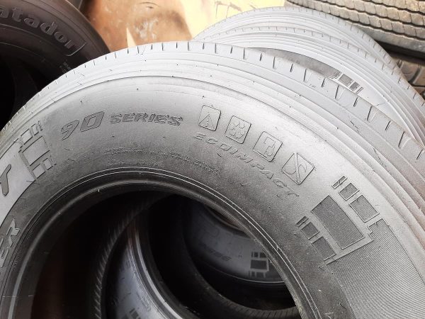 4x Opona używana ciężarowa 385/65R22.5 PIRELLI ITINERIS T90 250zł C2495 - obrazek 13