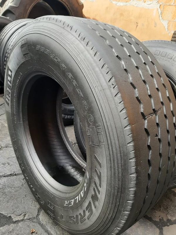 4x Opona używana ciężarowa 385/65R22.5 PIRELLI ITINERIS T90 250zł C2495 - obrazek 14