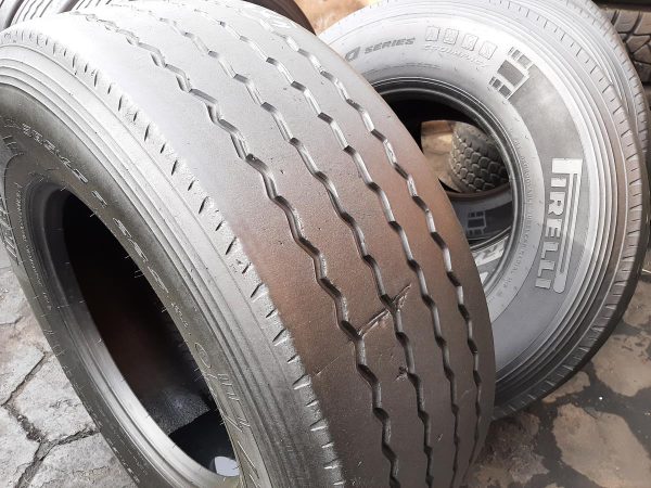 4x Opona używana ciężarowa 385/65R22.5 PIRELLI ITINERIS T90 250zł C2495 - obrazek 15