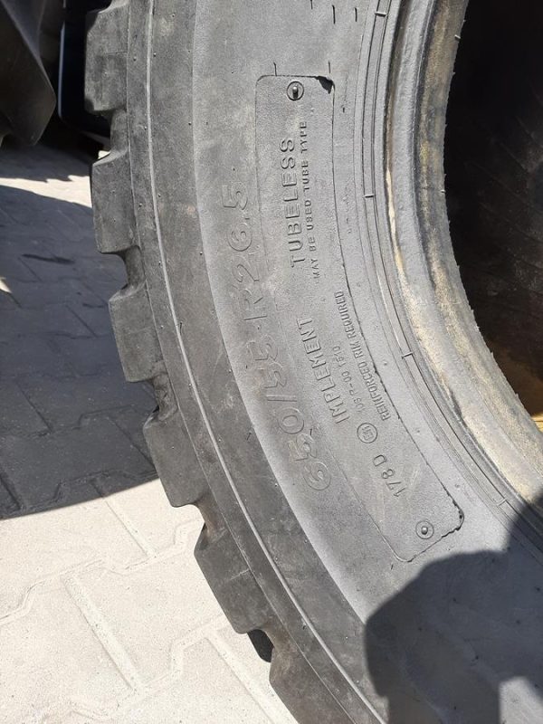 Opona używana rolnicza 650/55R26.5 ALLIANCE AGRI TRANSPORT A-390; 2200zł W4389 - obrazek 3