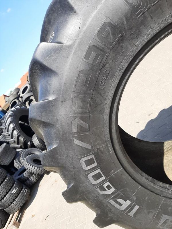 Opona używana rolnicza 600/70R30 MICHELIN AXIO BIB 3500zł W4390 - obrazek 3
