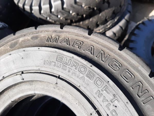 2x Opona używana przemysłowa 5.00-8 5.00R8 MARANGONI EUROSOFT 90zł W4396 - obrazek 9