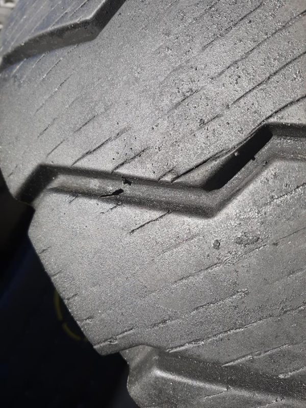 Opona używana przemysłowa 225/75R10 23x9R10 MICHELIN XZM 180zł W4407 - obrazek 8