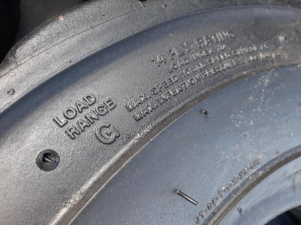 Opona używana przemysłowa 7.00-12 BKT HD RIM GUARD 150zł W4414 - obrazek 10