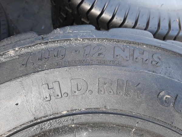 Opona używana przemysłowa 7.00-12 BKT HD RIM GUARD 150zł W4414 - obrazek 13