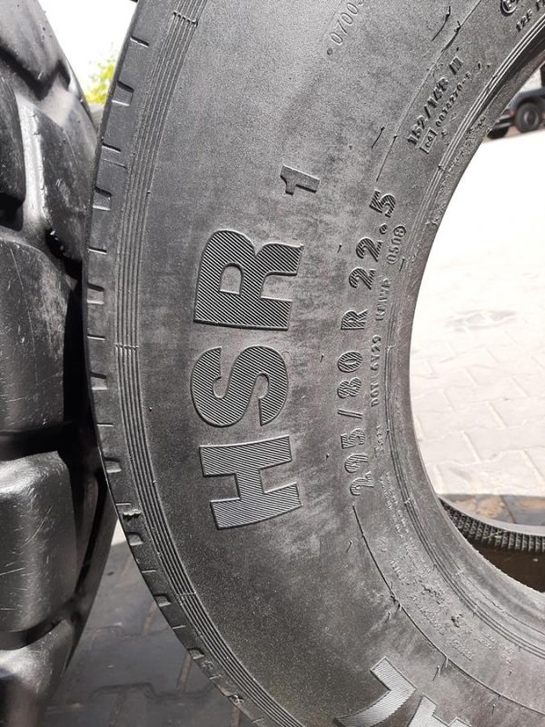 Opona używana ciężarowa 295/80R22.5 CONTINENTAL HSR1; 550zł C2515 - obrazek 3