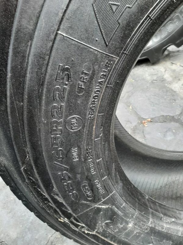 Opona używana ciężarowa 385/65R22.5 KELLY ARMOR KTR 750zł C2519 - obrazek 9