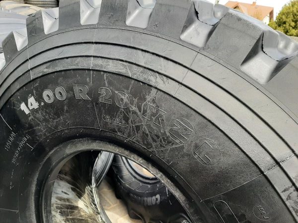 Opona używana przemysłowa 14.00R20 MICHELIN XZL 900zł W4426 - obrazek 3