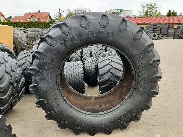 Opona używana rolnicza 650/65R38 TRELLEBORG TM800: 2200zł W4432 - obrazek 2