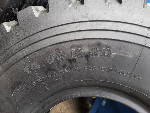 Opona używana przemysłowa 14.00R20 MICHELIN XZL+ 800zł W4435 - obrazek 10