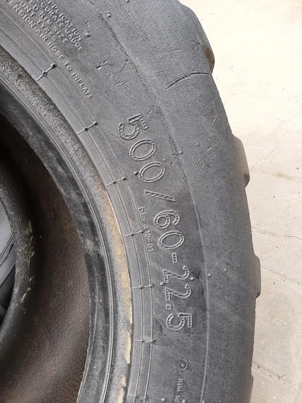 Opona używana rolnicza 500/60-22.5 STARCO MP DUMPER 600zł W4437 - obrazek 3