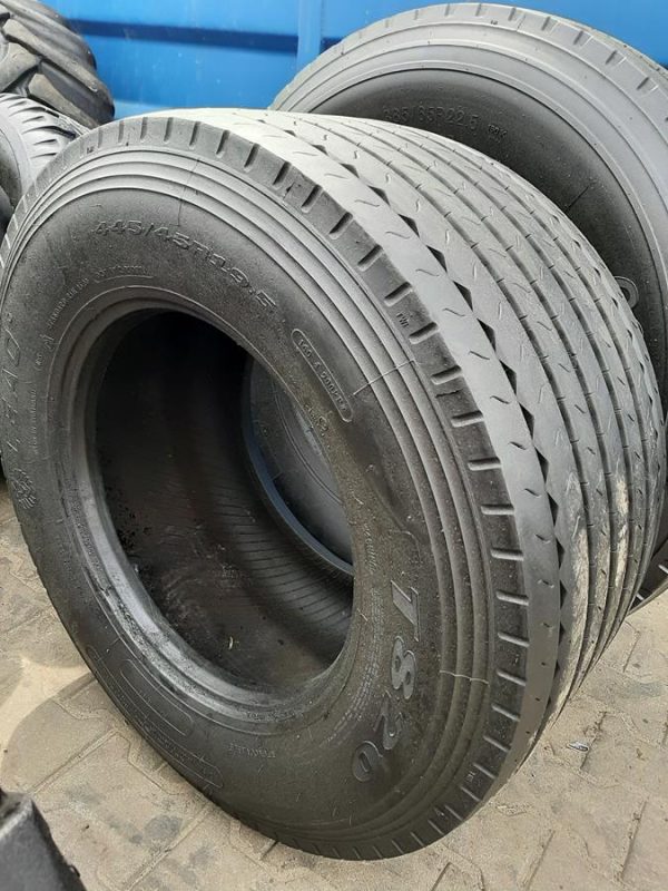 Opona używana ciężarowa 445/45R19.5 LEAO T820; 650zł C2522 - obrazek 2