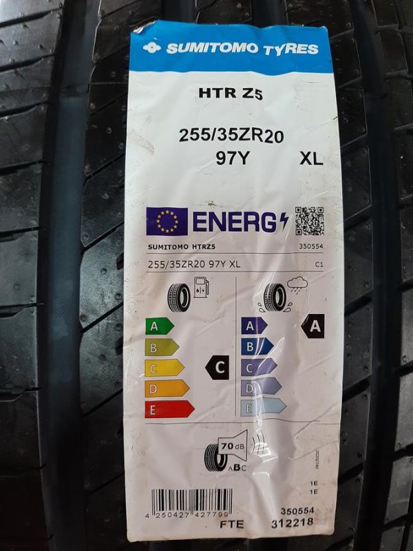 4x Opona nieużywana letnia 255/35R20 SUMITOMO HTR Z5 A3995