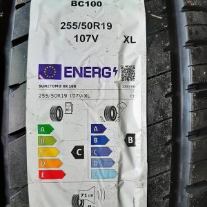 4x Opona nieużywana letnia 255/50R19 SUMITOMO BC100 A3996
