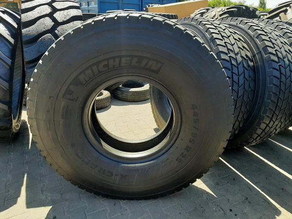 Opona używana przemysłowa 445/95R25 MICHELIN X-CRANE+ 3500zł W4447 - obrazek 2