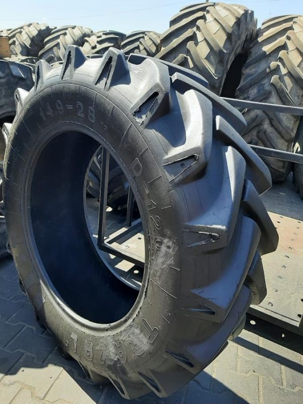 Opona używana rolnicza 14.9-28 TRAYLER D-120; 400zł W4453 - obrazek 10