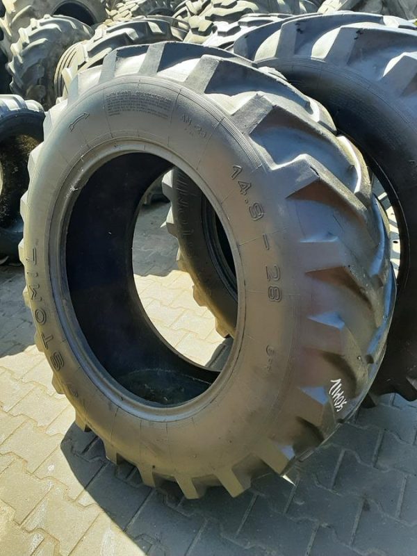 2x Opona używana rolnicza 14.9-28 STOMIL AN-20; 400zł W4461 - obrazek 2