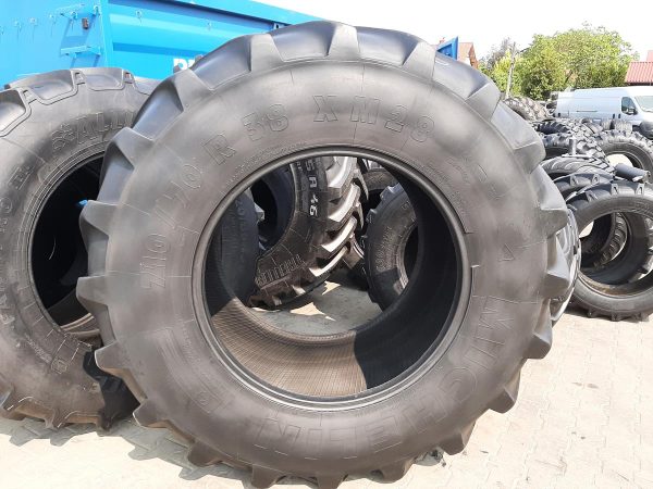Opona używana rolnicza 710/70R38 MICHELIN XM8; 1000zł W4462 - obrazek 2