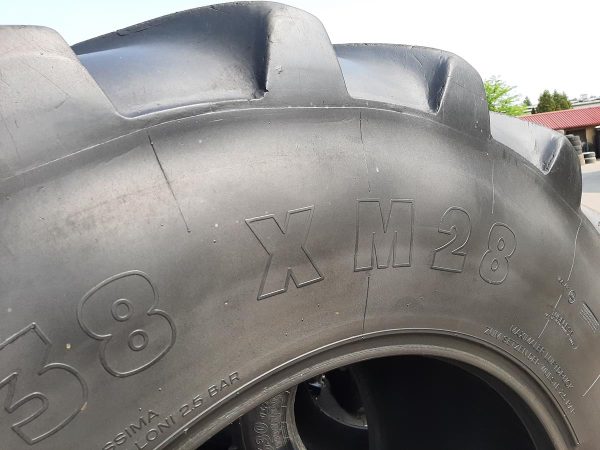 Opona używana rolnicza 710/70R38 MICHELIN XM8; 1000zł W4462 - obrazek 9