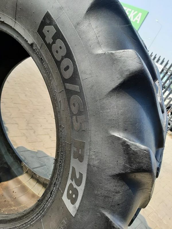 Opona używana rolnicza 480/65R28 MICHELIN MULTIBIB 600zł W4463 - obrazek 3