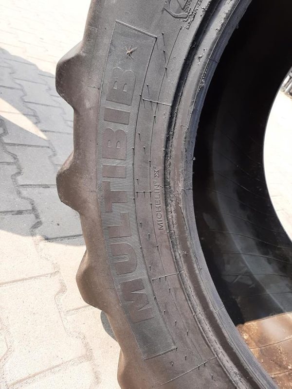 Opona używana rolnicza 480/65R28 MICHELIN MULTIBIB 600zł W4463 - obrazek 9