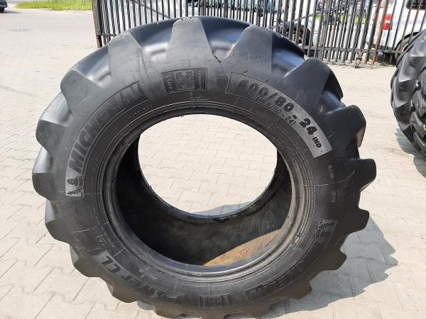 Opona używana przemysłowa 400/80-24 ; 15.5/80-24 MICHELIN POWER CL 1000zł W4465 - obrazek 2
