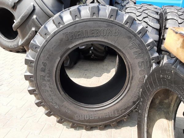Opona używana rolnicza 460/70R24 17.5R24 TRELLEBORG TH500; 800zł W4469 - obrazek 2
