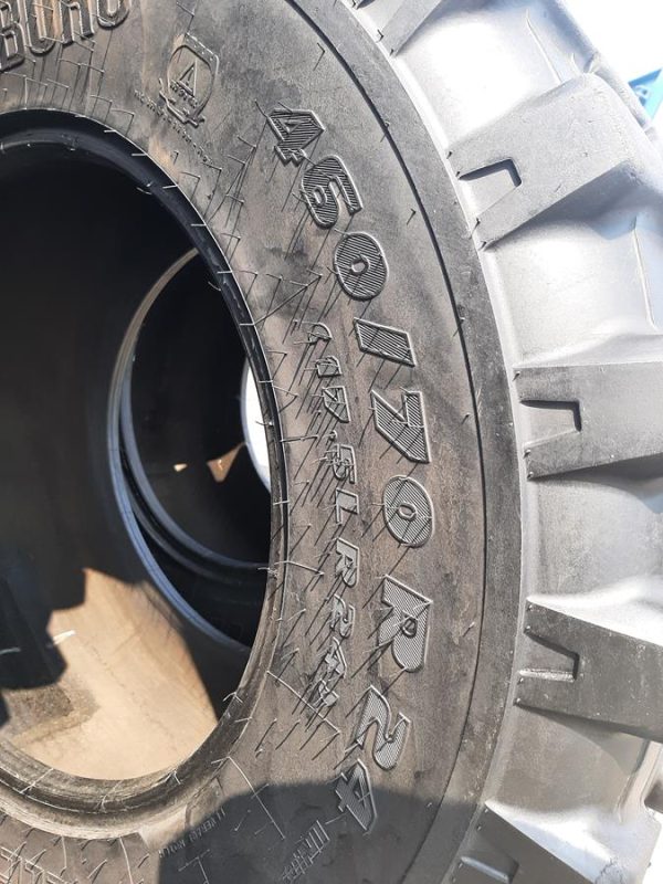 2x Opona używana rolnicza 460/70R24 17.5R24 TRELLEBORG TH500 1100zł W4475 - obrazek 3