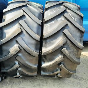 2x Opona używana rolnicza 480/65R24 MITAS AC65 900zł W4476