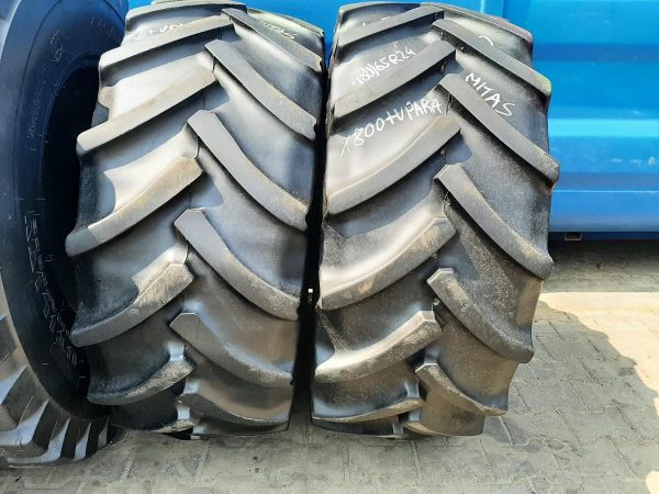 2x Opona używana rolnicza 480/65R24 MITAS AC65 900zł W4476