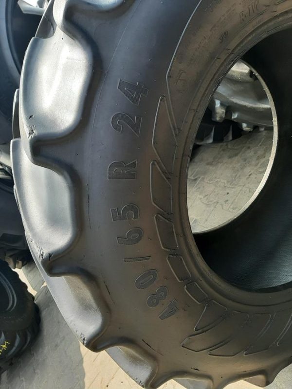 2x Opona używana rolnicza 480/65R24 MITAS AC65 900zł W4476 - obrazek 3