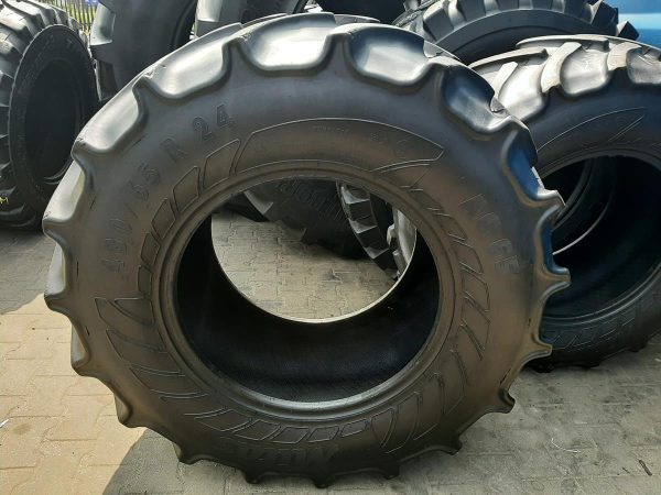 2x Opona używana rolnicza 480/65R24 MITAS AC65 900zł W4476 - obrazek 2