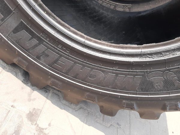 2x Opona używana 460/70R24 17.5R24 MICHELIN BIBLOAD 1900zł W4479 - obrazek 12