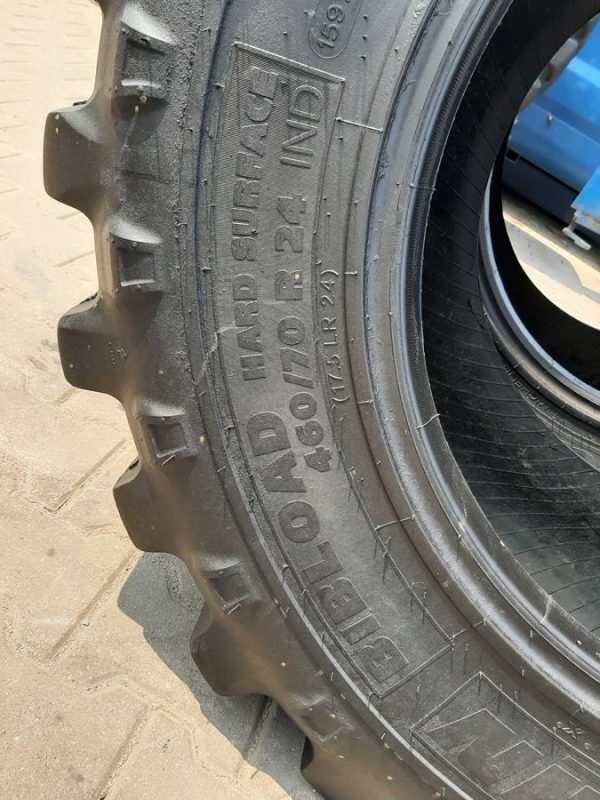 2x Opona używana 460/70R24 17.5R24 MICHELIN BIBLOAD 1900zł W4479 - obrazek 3