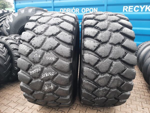 2x Opona używana przemysłowa 29.5R25 BRIDGESTONE VSLTS 3500zł W4489