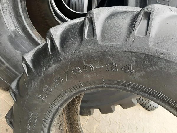 Opona używana rolnicza 15.5/80-24 OZKA KNK50; 600zł W4492 - obrazek 3