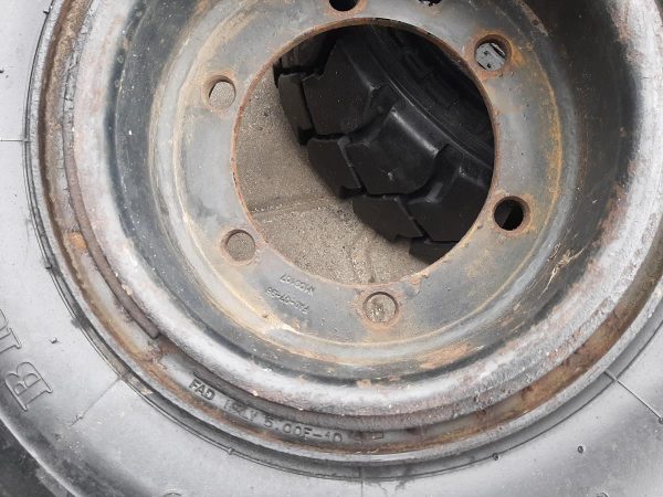 Koło używane przemysłowe (WIDLAK) 6.50-10 BRIDGESTONE 150zł W4497 - obrazek 3