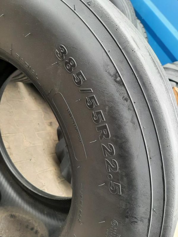 Opona używana ciężarowa 385/55R22.5 KUMHO KLT03 700zł C2524 - obrazek 3